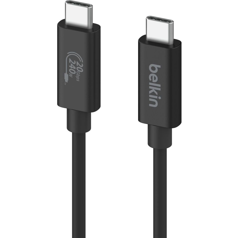 Belkin Connect USB4 Cable, 240W + 20Gbps (1.2m)