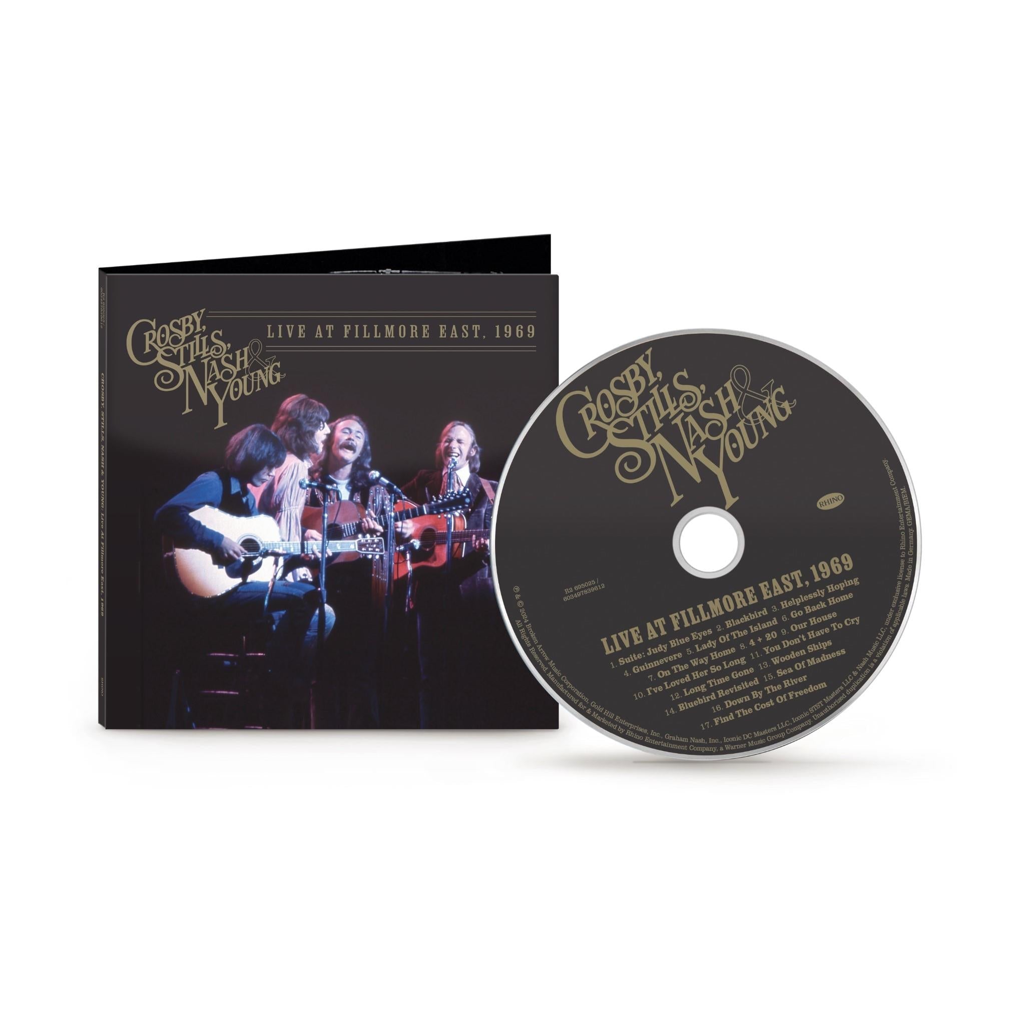 Live At Fillmore East, 1969, By: Crosby, Stills, Nash & Young