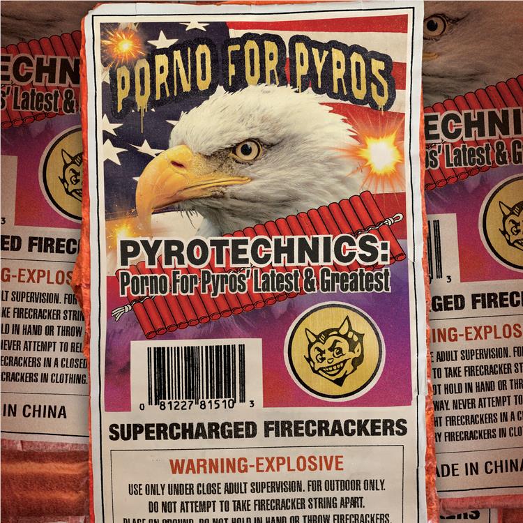 Pyrotechnics: Porno For Pyros' Latest & Greatest (Orange Splatter Vinyl) - By:Porno For Pyros
