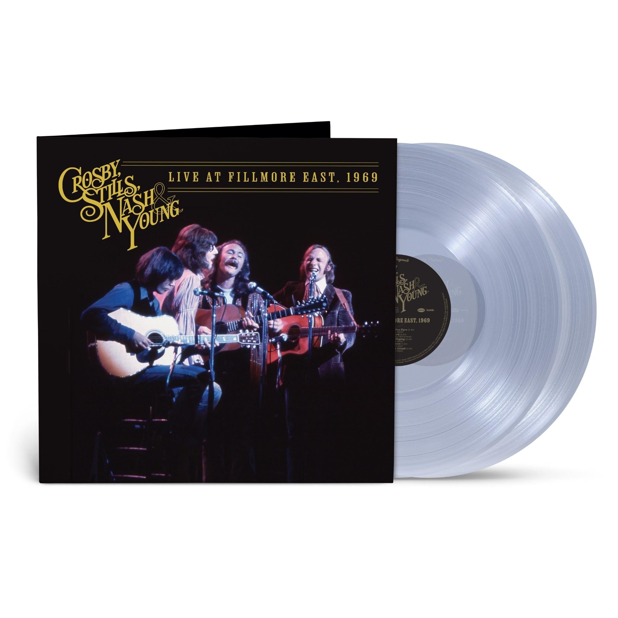Live At Fillmore East, 1969 (Clear Vinyl) - By: Crosby, Stills, Nash & Young