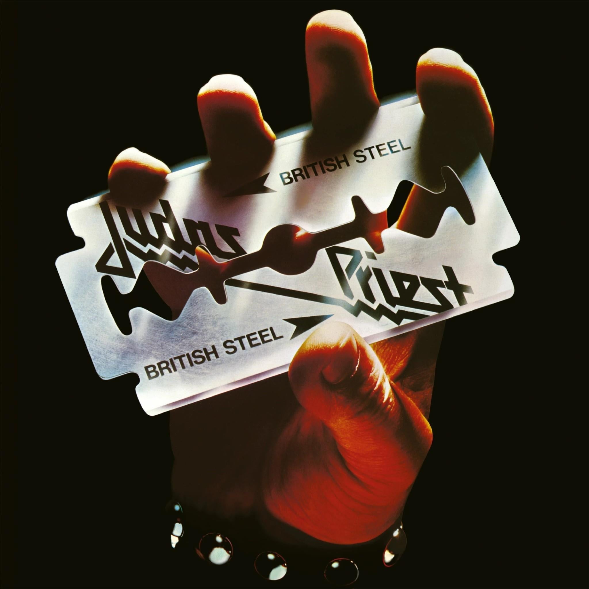 British Steel (Black And White Splatter Vinyl) - By: Judas Priest