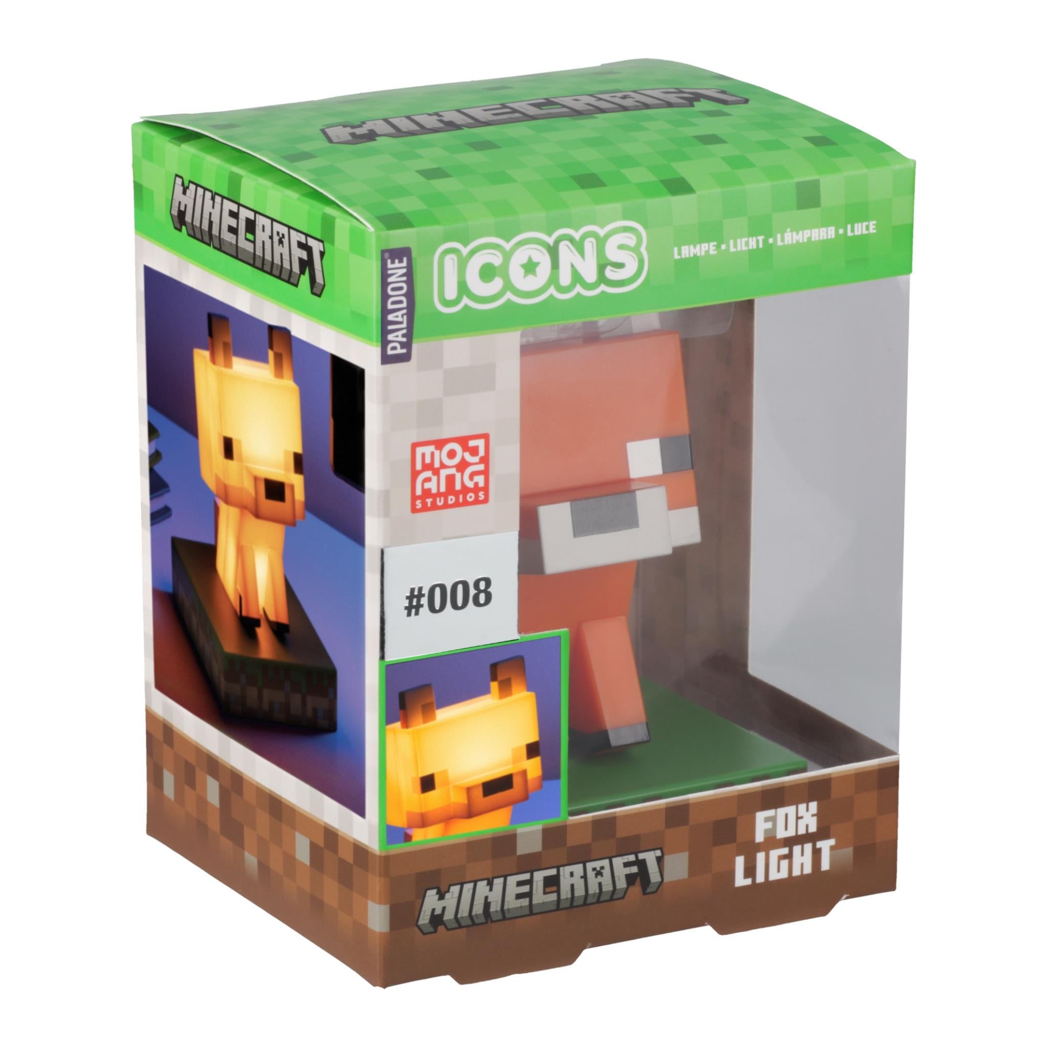 Paladone Icons Light ( Minecraft - Fox)