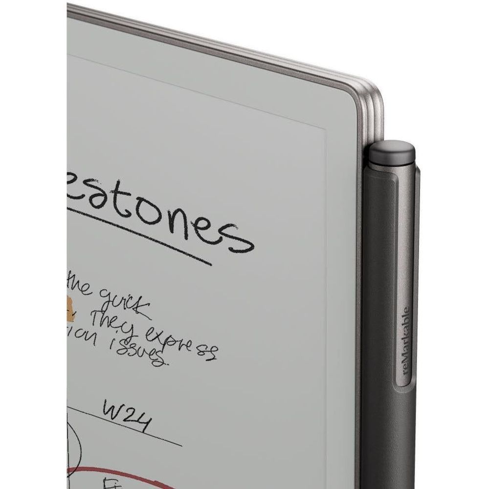Warm black marker beside notebook with handwritten notes