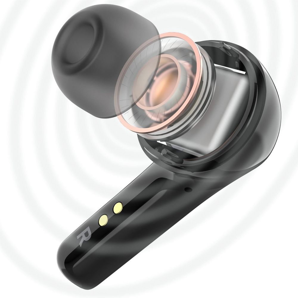 Belkin SoundForm Motion 2 True Wireless Headphones (Black)