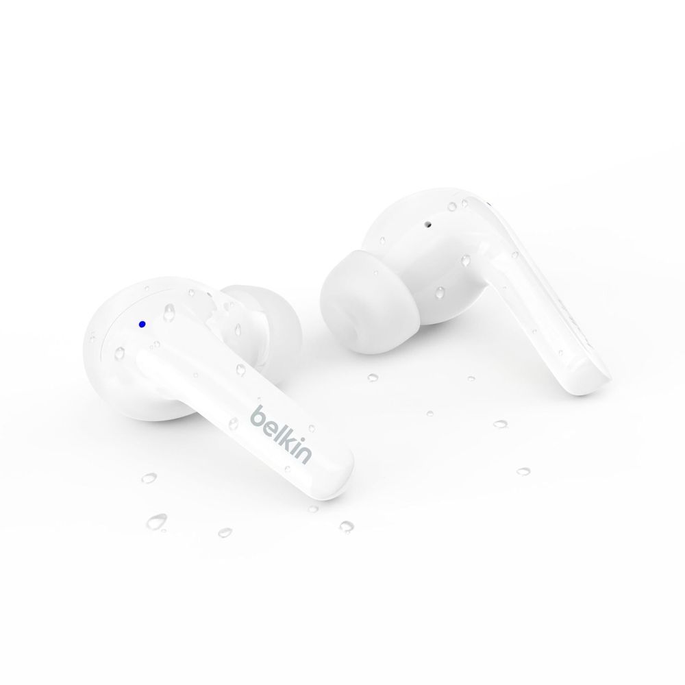 Belkin SoundForm Motion 2 True Wireless Headphones (White)