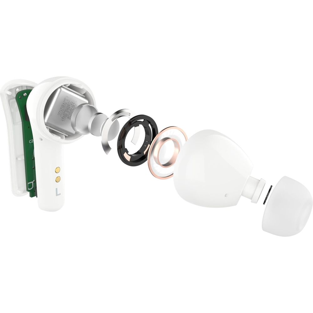 Belkin SoundForm Motion 2 True Wireless Headphones (White)