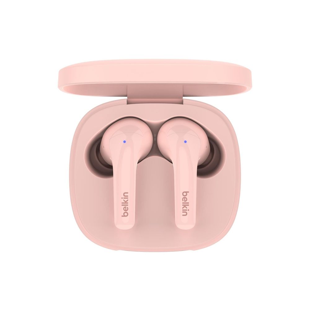 Belkin SoundForm Motion 2 True Wireless Headphones (Pink)