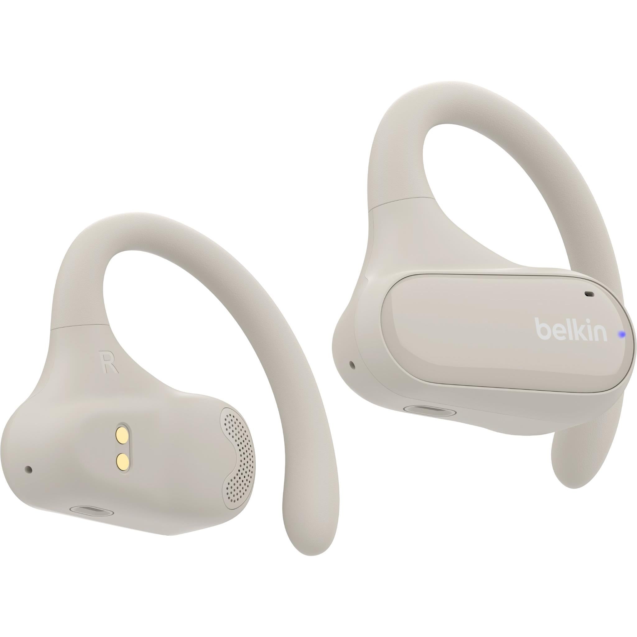 Belkin SoundForm ClearFit Open Ear True Wireless Headphones (Sand)