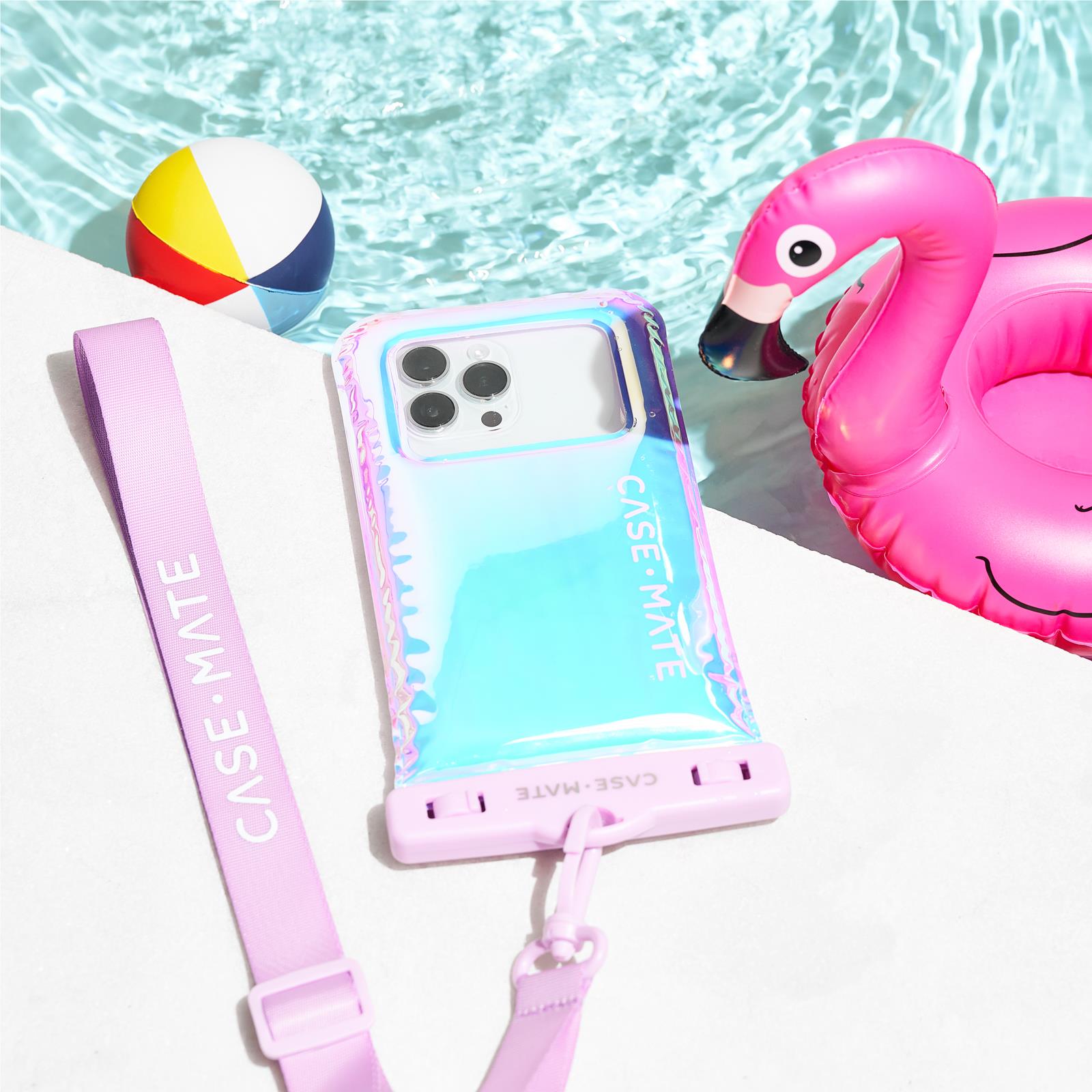 Case-Mate Waterproof Floating Pouch Large (Soap Bubble)