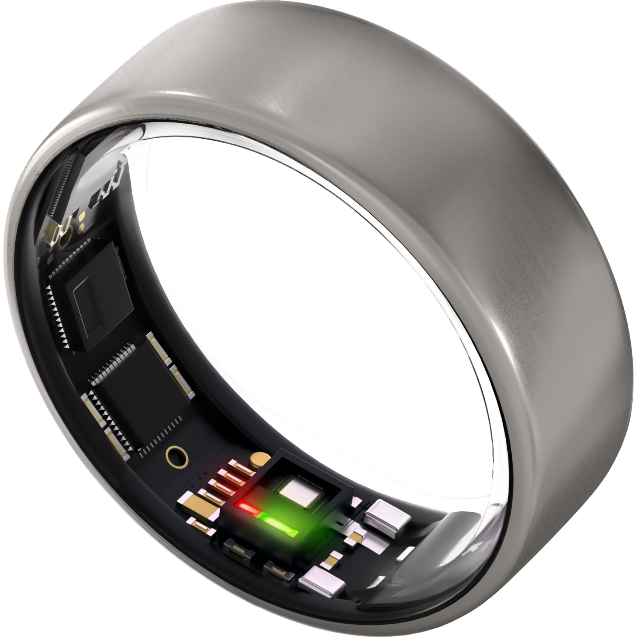 Ultrahuman Ring AIR smart ring in Titanium, size 13 - Smart Rings at Tech Supply Shed NZ