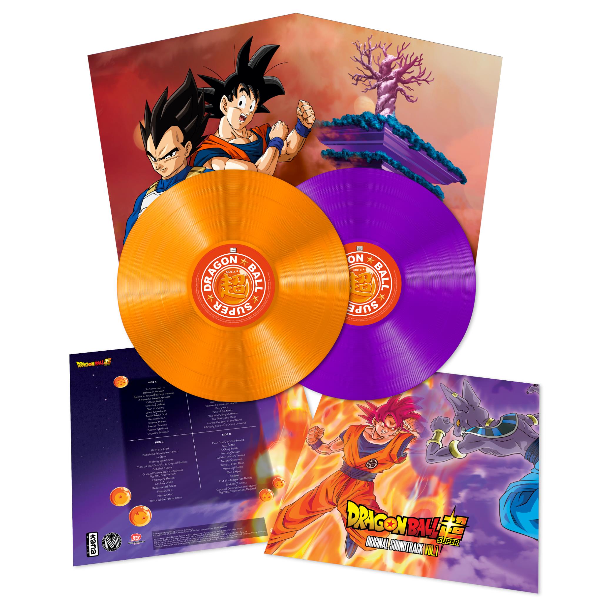 Dragon Ball Super: Original Soundtrack vol.1 (Orange & Purple Coloured Vinyl) - By: Various Artists