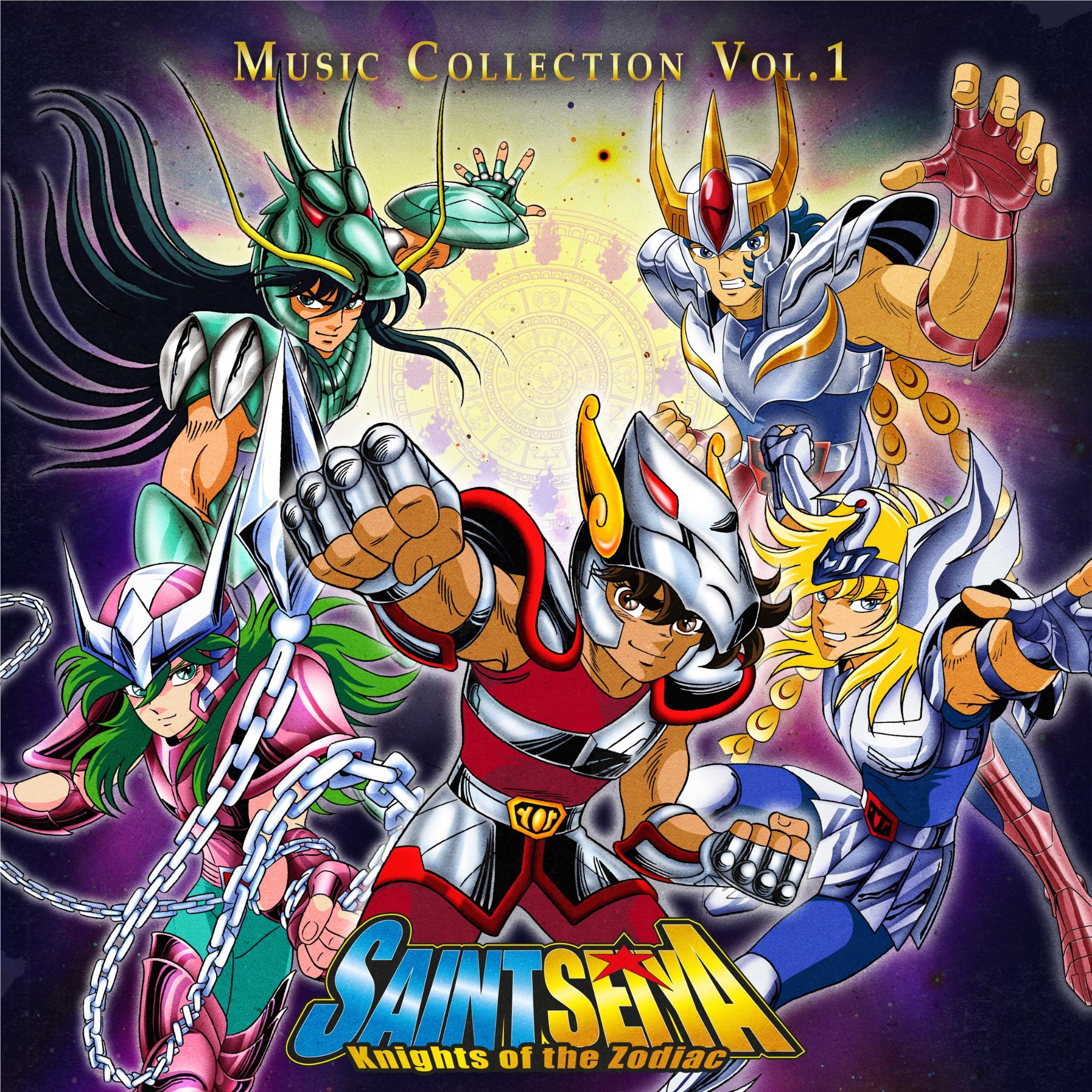 Saint Seiya: Music Collection Vol.1 (Blue Marble Coloured Vinyl) - By: Various Artists