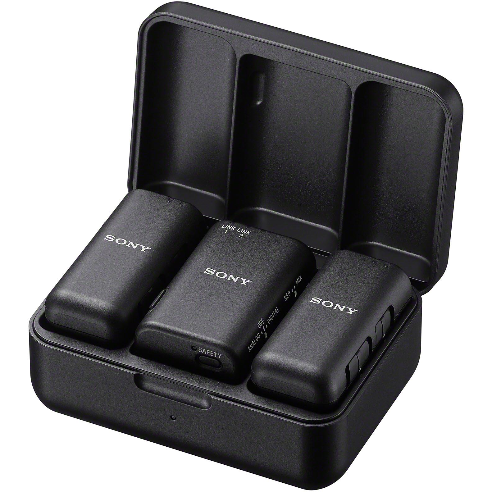 Sony ECMW3 Wireless Dual Microphone Kit with Charging Case