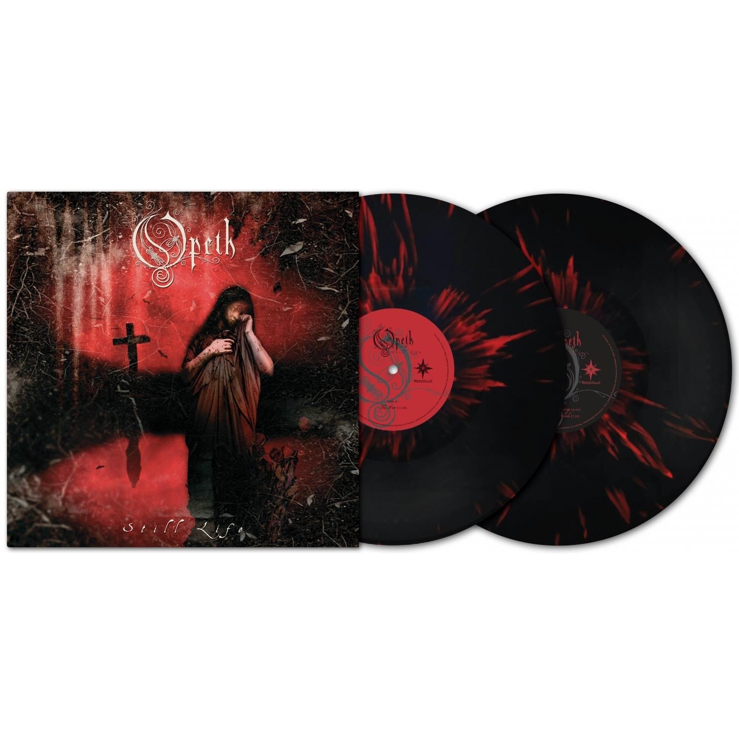 Still Life (25th Anniversary Black & Red Splatter Vinyl) - By: Opeth
