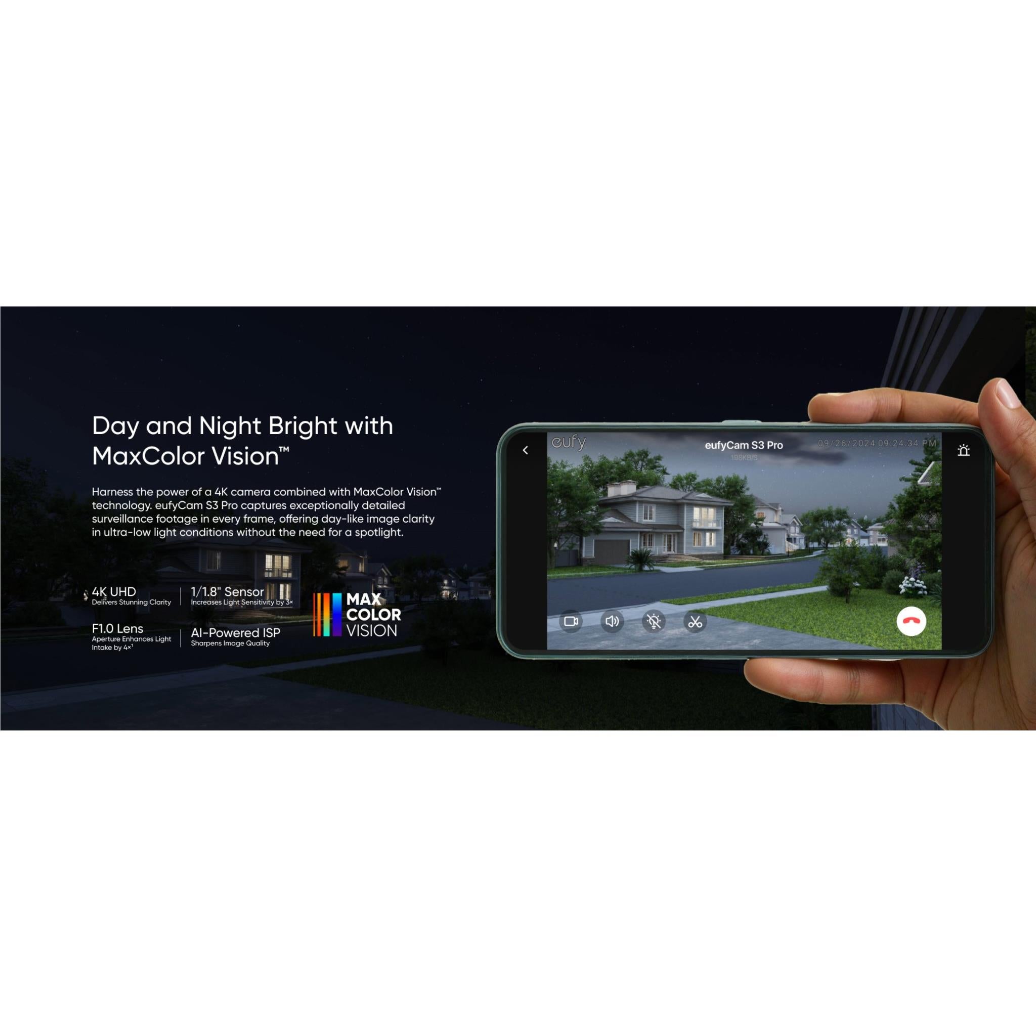 Eufy S3 Pro Security Camera Kit (4 Pack)