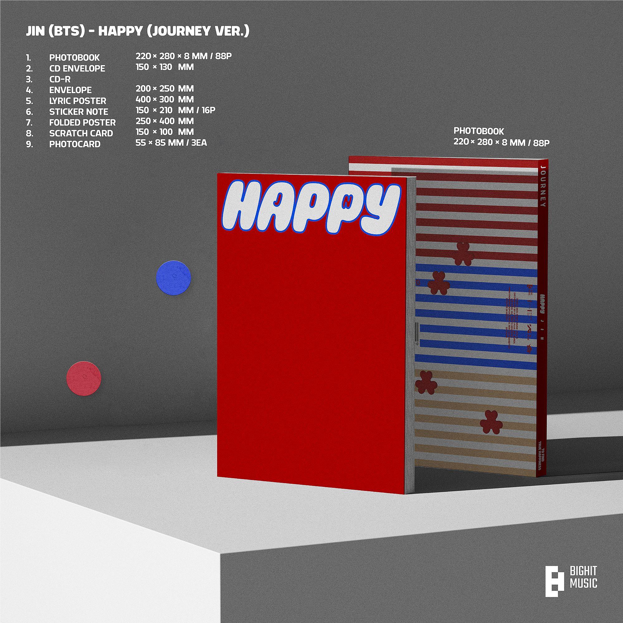 Happy (Journey Ver.), By: Jin