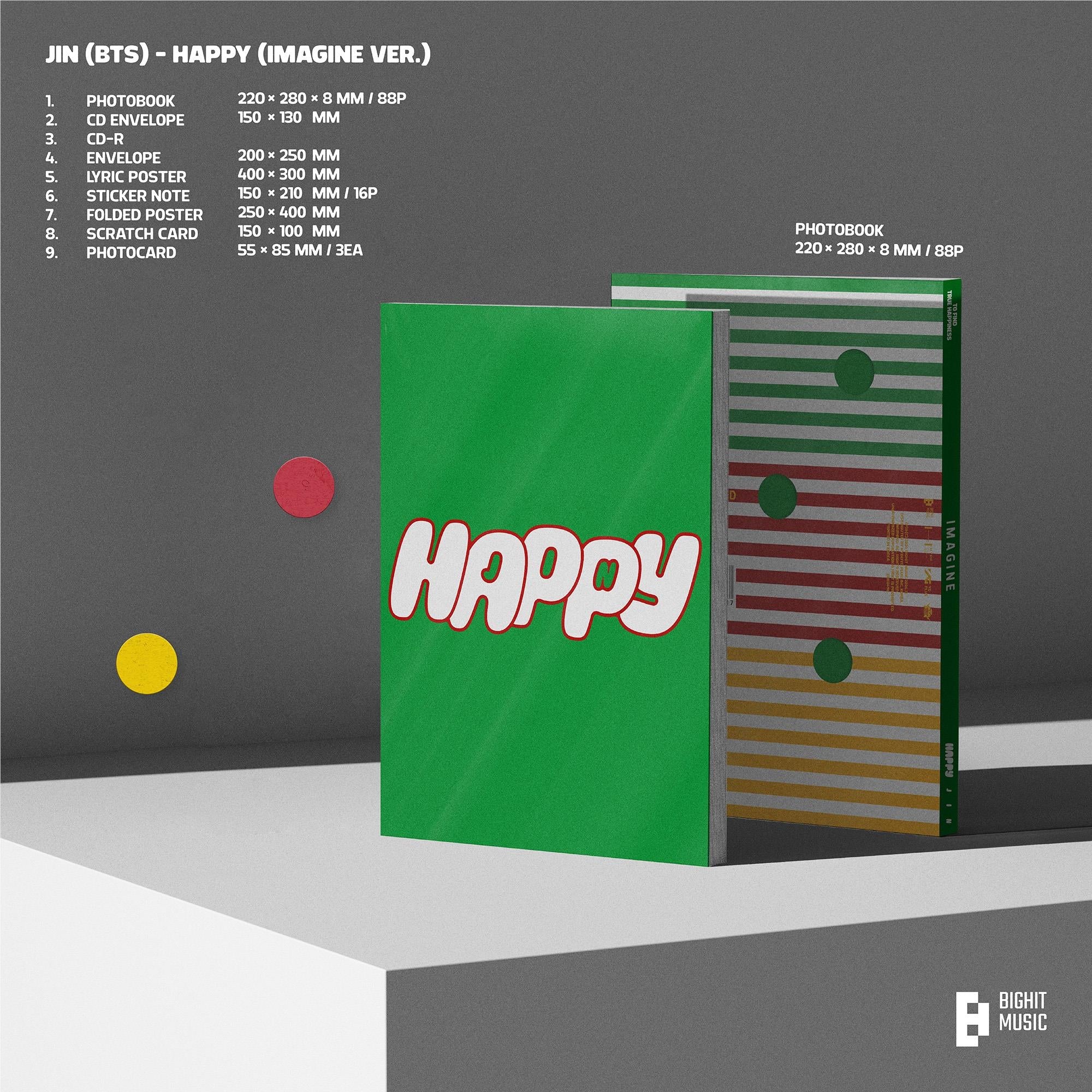 Happy (Imagine Ver.), By: Jin