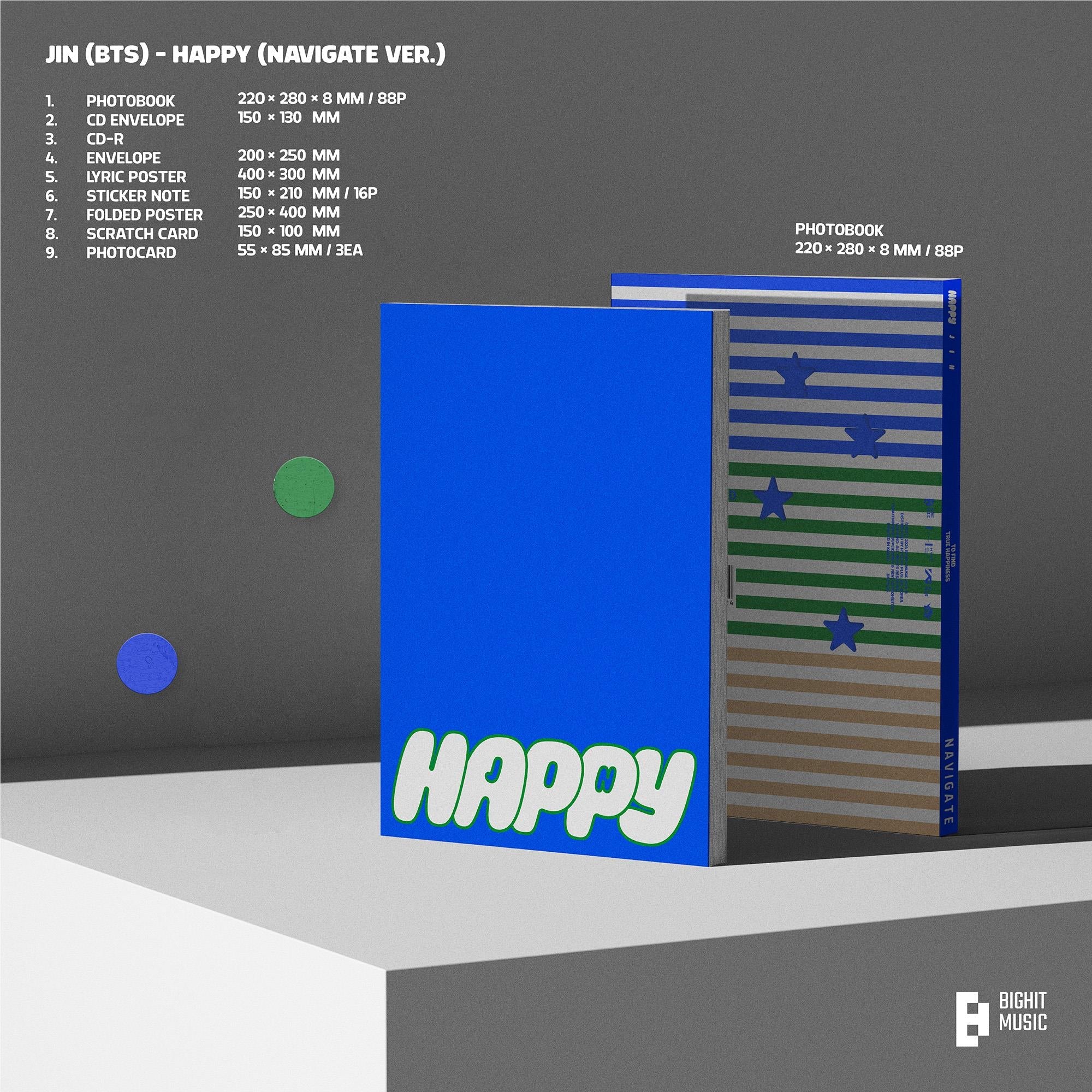 Happy (Navigate Ver.), By: Jin