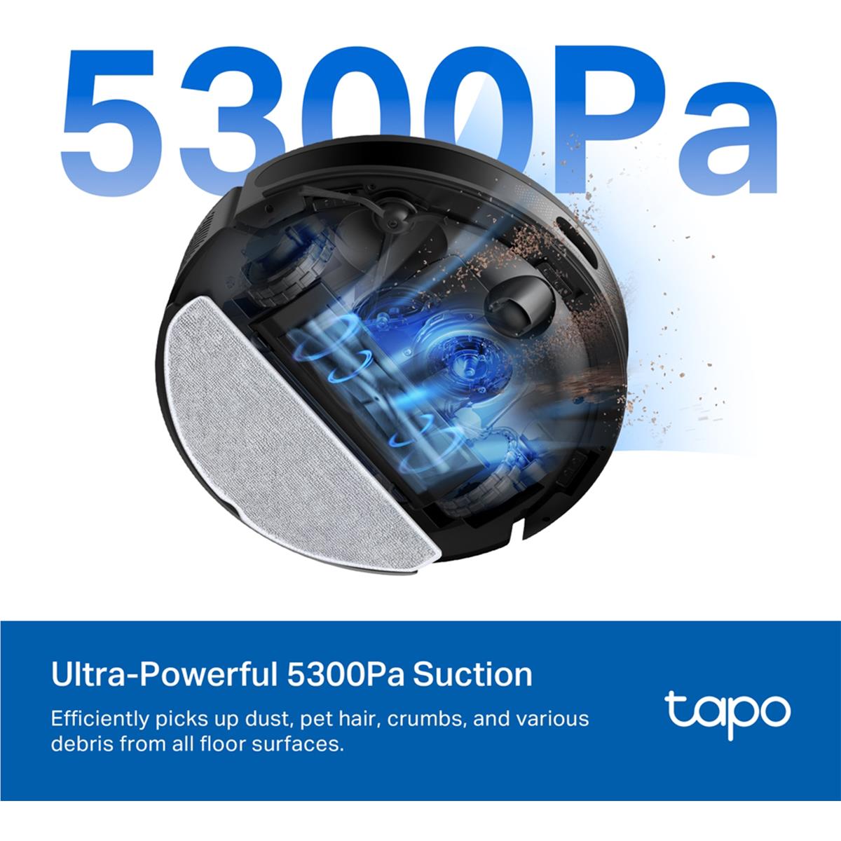 TP-Link Tapo RV20 Max MagSlim LiDAR Navigation Robot Vacuum and Mop