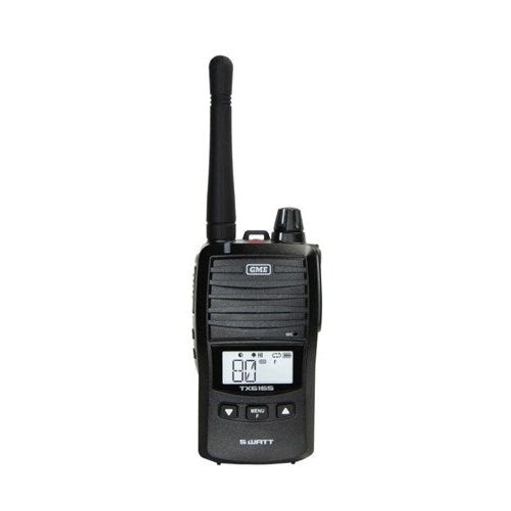 GME 5W UHF Handheld Radio TX6165 Twin Pack