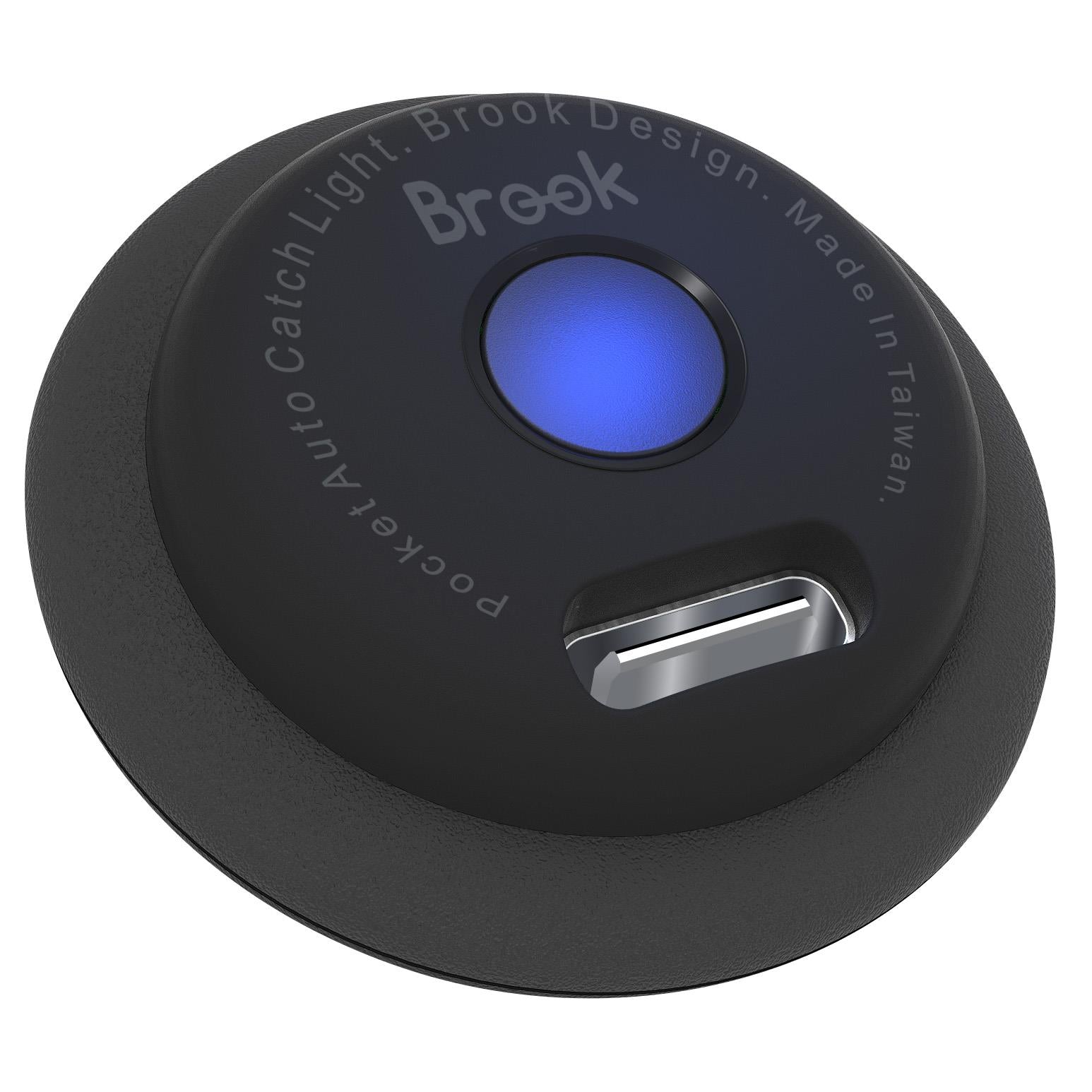 Brook Pocket Auto Catch Light (Black)