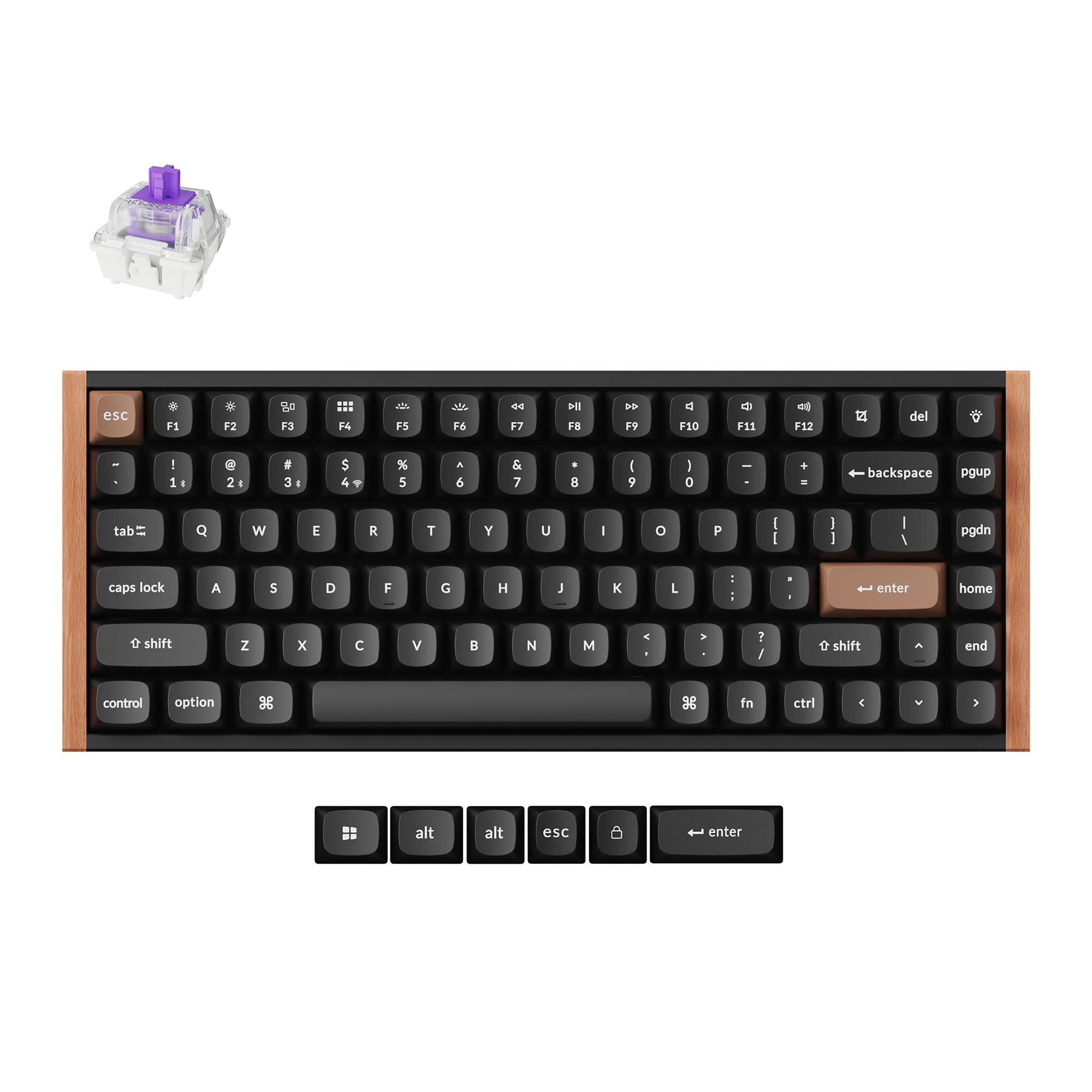 Keychron K2 HE Wireless Keyboard Special Edition (Magnetic Nebula Switch)