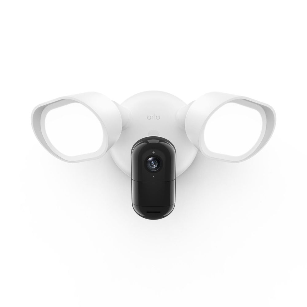 Arlo Wired Floodlight Camera (White)