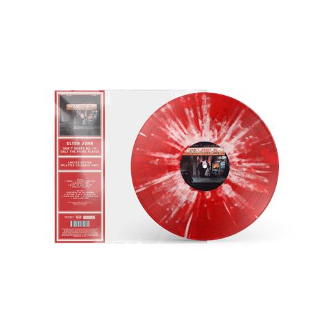 Don't Shoot Me I'm Only The Piano Player (Red Splatter Vinyl) - By: Elton John