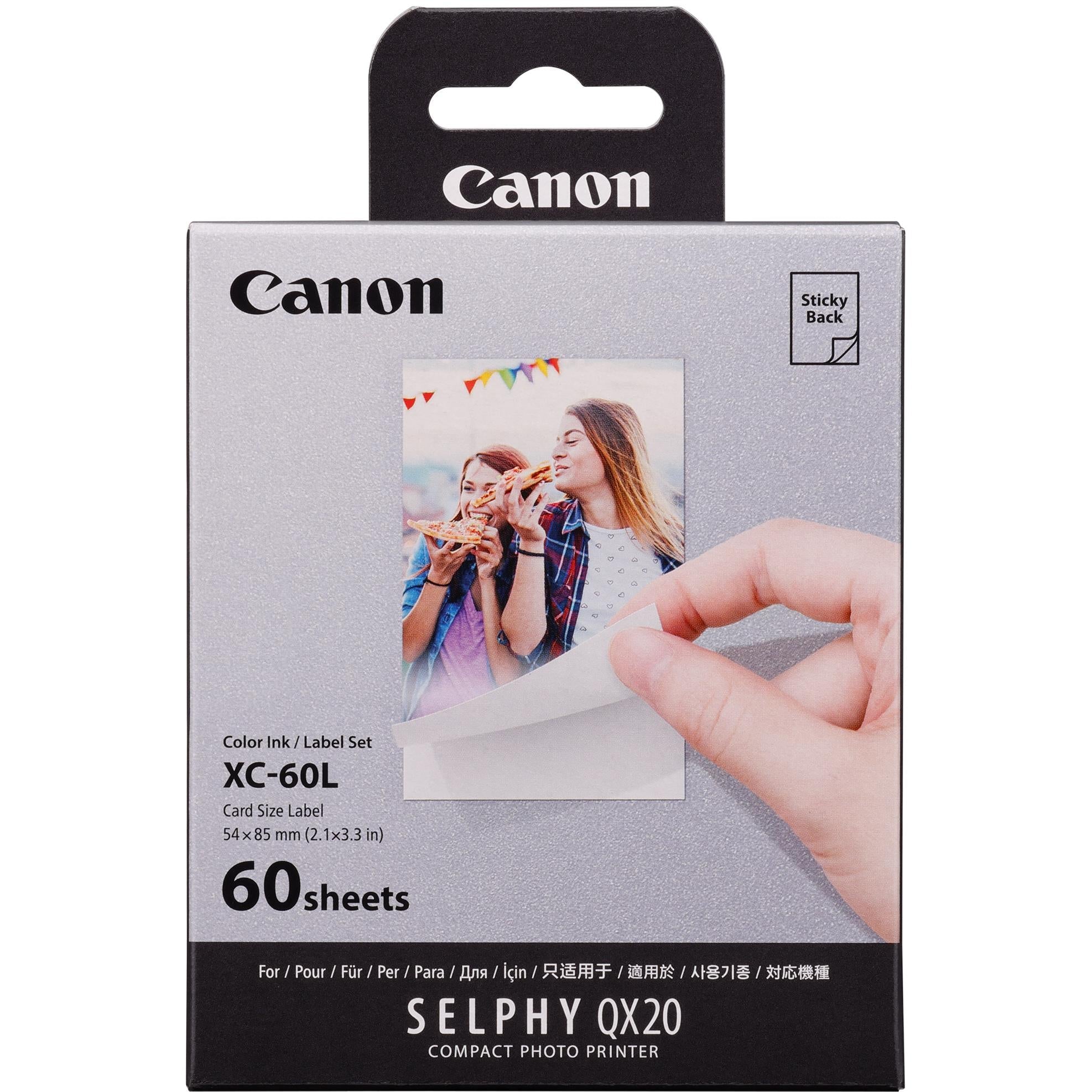 Selphy XC-60L Card Size Photo Paper (60 Pack)