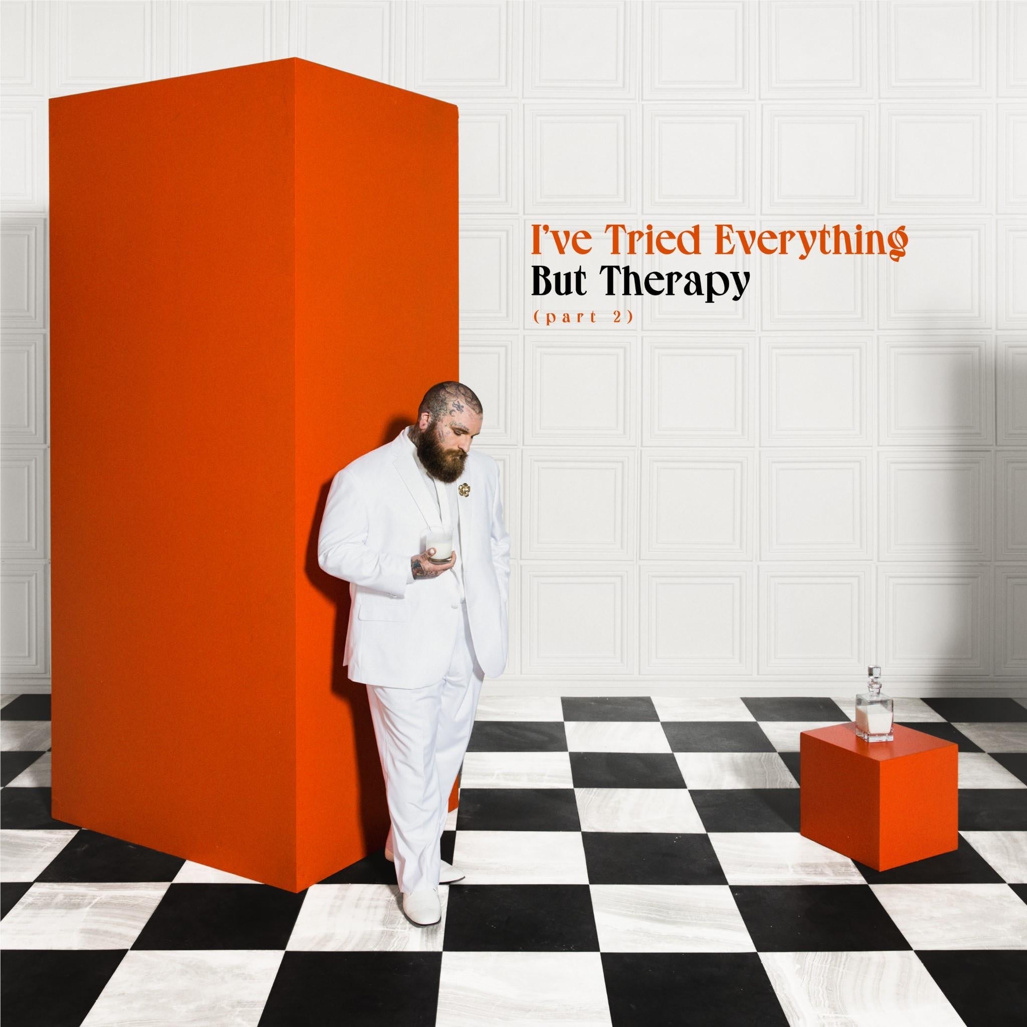I've Tried Everything But Therapy (part 2) (Opaque Tangerine Vinyl) - By: Teddy Swims