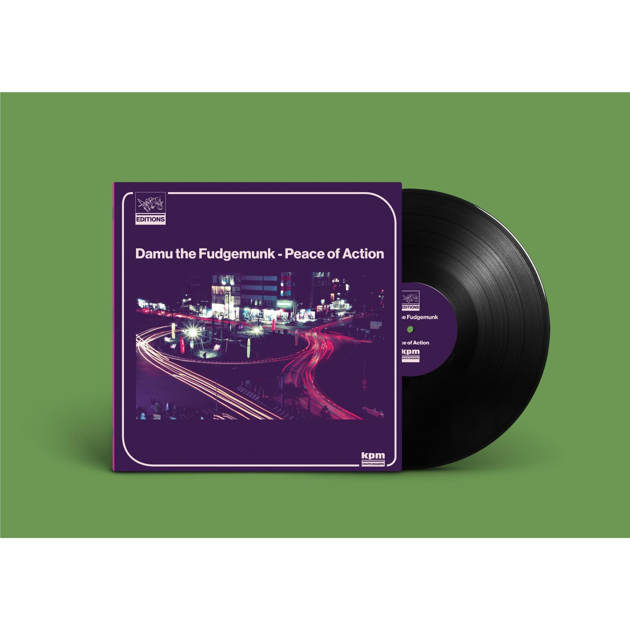 Peace of Action (Vinyl) - By: Damu The Fudgemunk