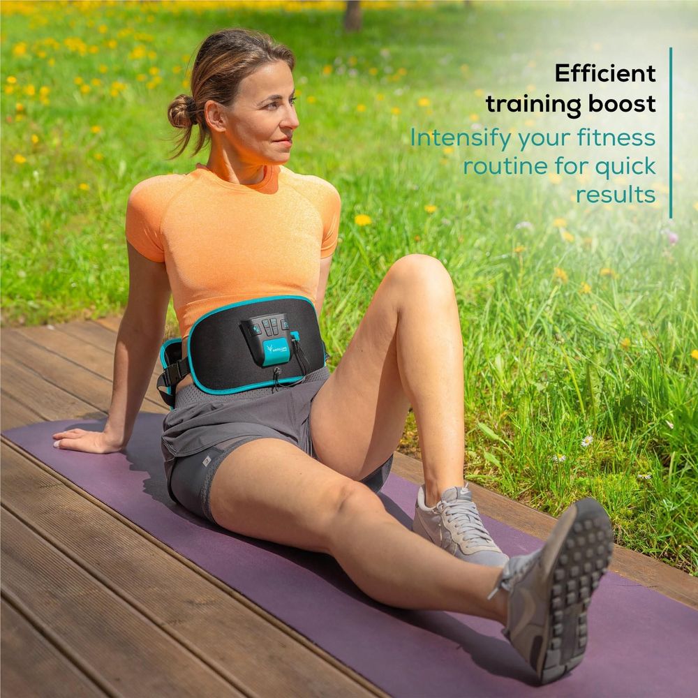 Beurer Corefit 2 EMS Training Belt Front & Back