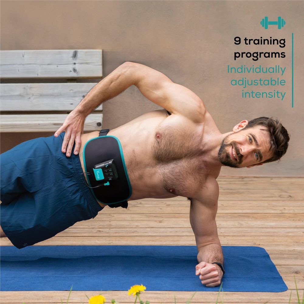 Beurer Corefit 2 EMS Training Belt Front & Back