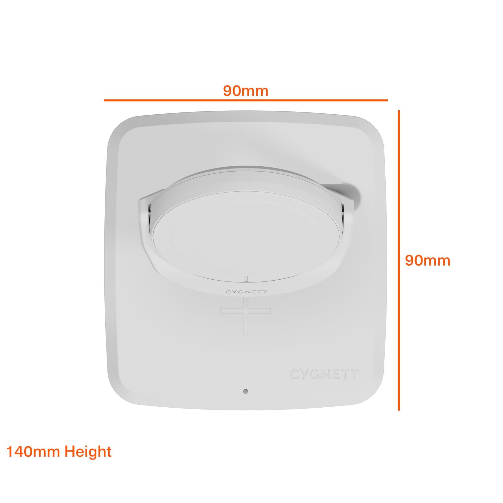 Cygnett Qi2.0 2-in-1 Wireless Chargebase (White)