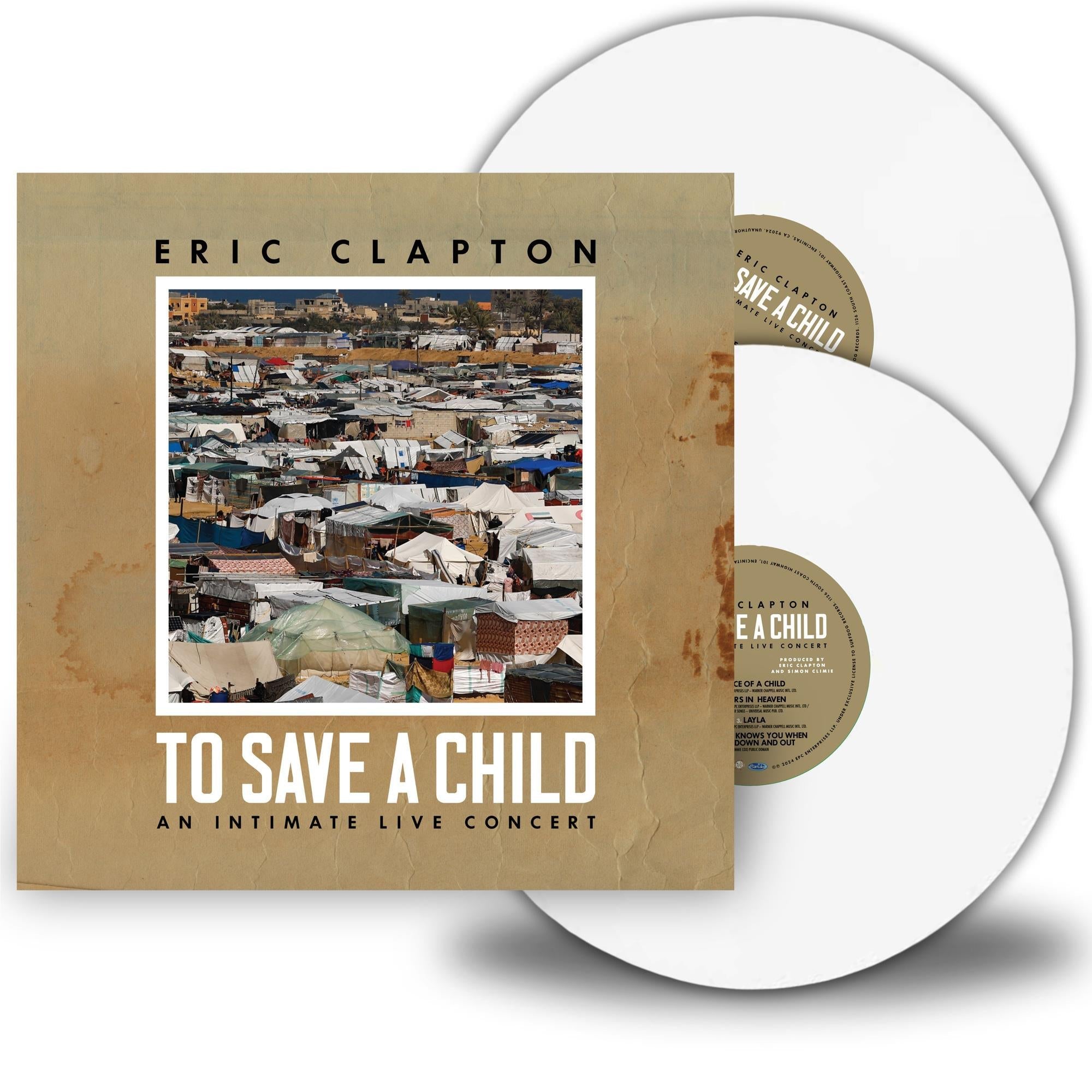To Sve A Child (White Vinyl) - By: Eric Clapton