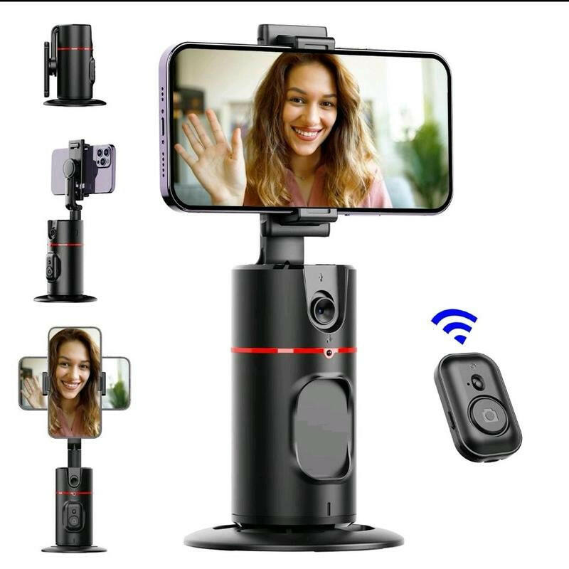 Everything Included- Gimbal Auto Face Tracking- Combo Pack- W/ Extendable Selfie