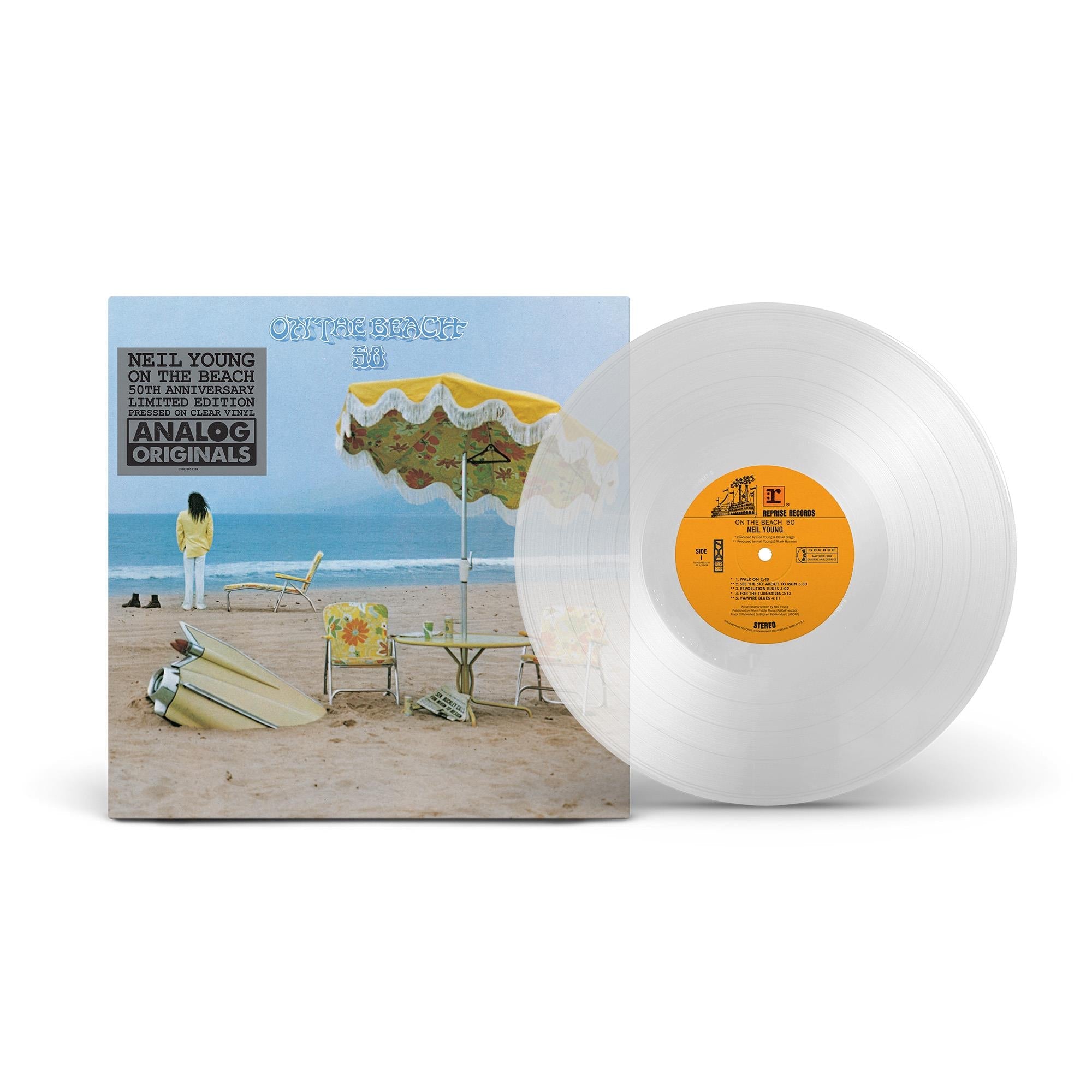 On The Beach (50th Anniversary Clear Vinyl Edition) - By: Neil Young