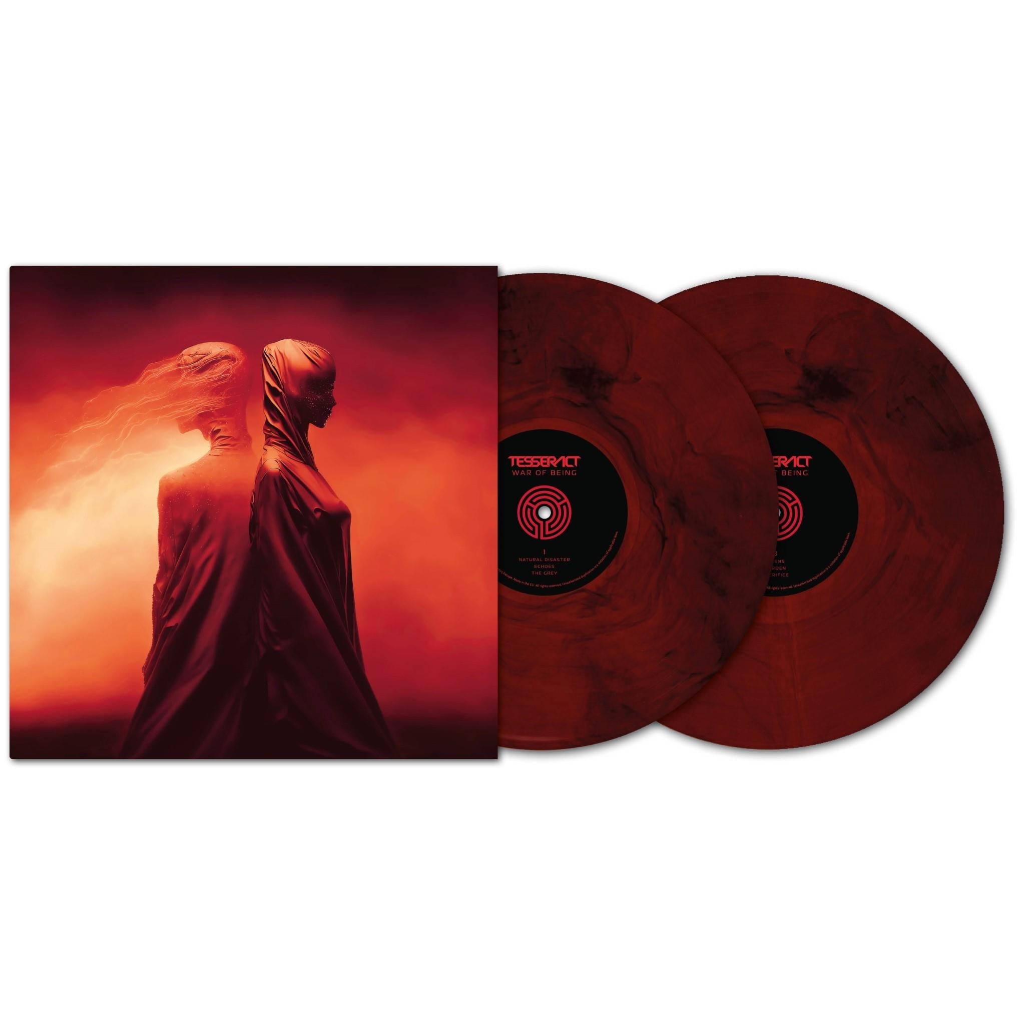 War of Being (Tour Edition Red & Black Marble Vinyl) - By: Tesseract