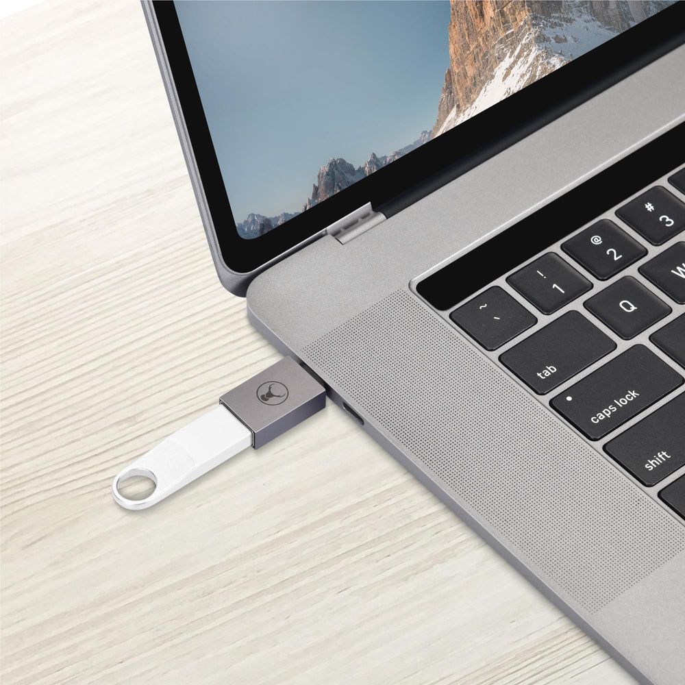 Bonelk USB-C to USB-A 3.0 Adapter (Space Grey)