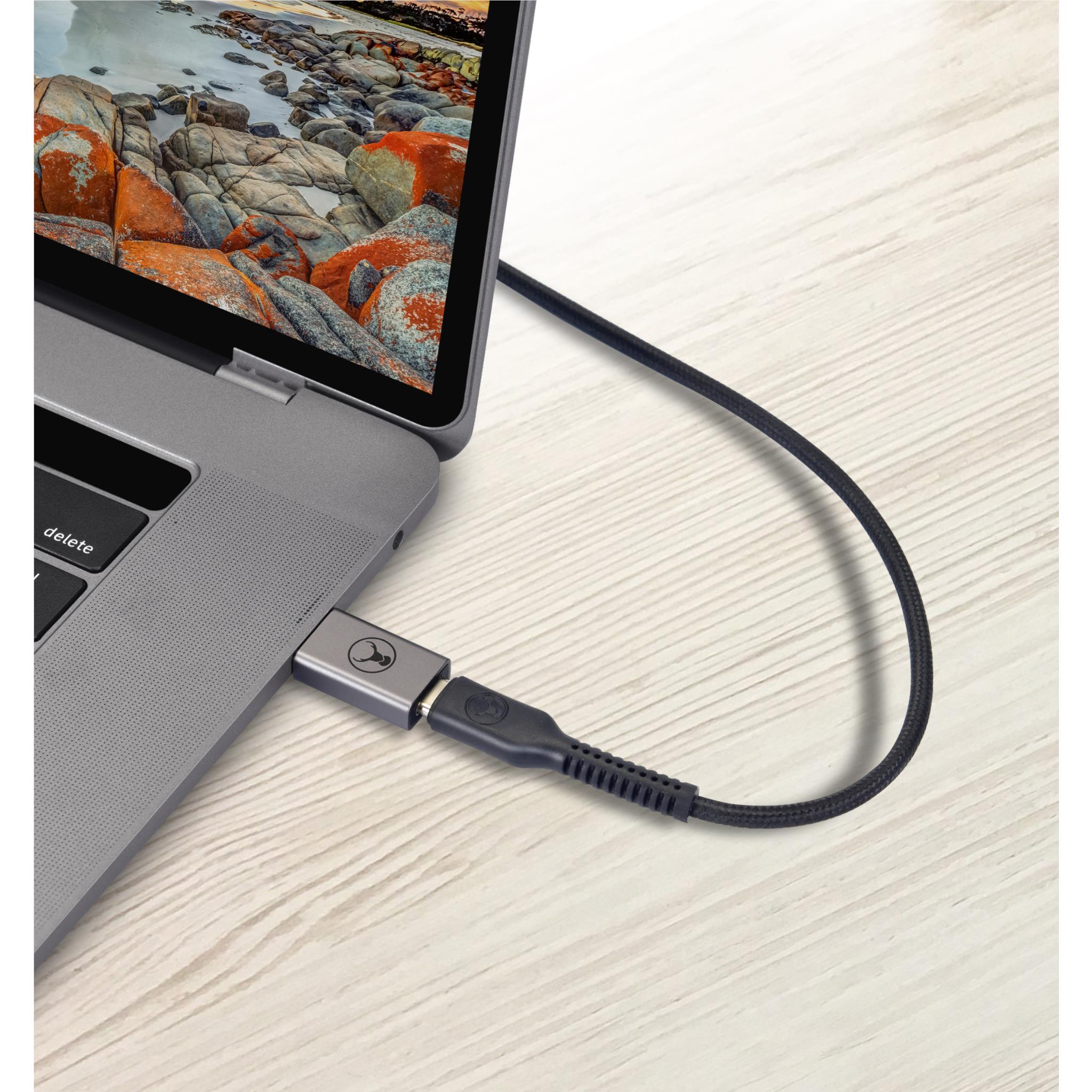 Bonelk USB-A to USB-C 3.0 Adapter (Space Grey)