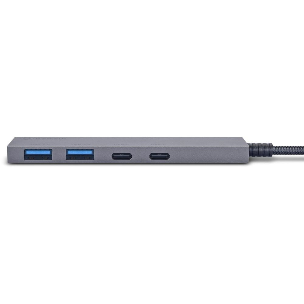 Bonelk Long-life USB-C 4 in 1 Multiport Slim Hub (Space Grey)