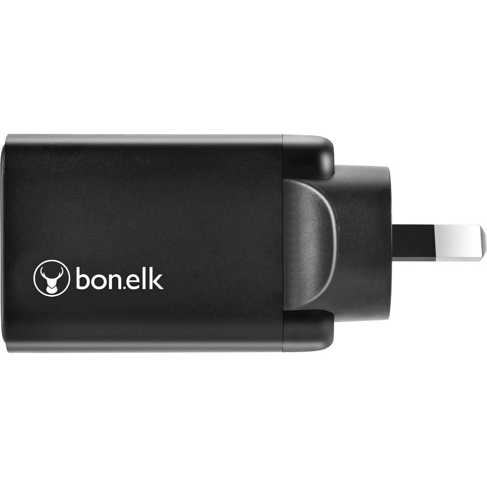 Bonelk 65W PD 3.0 USB-C GaN Wall Charger (Black)