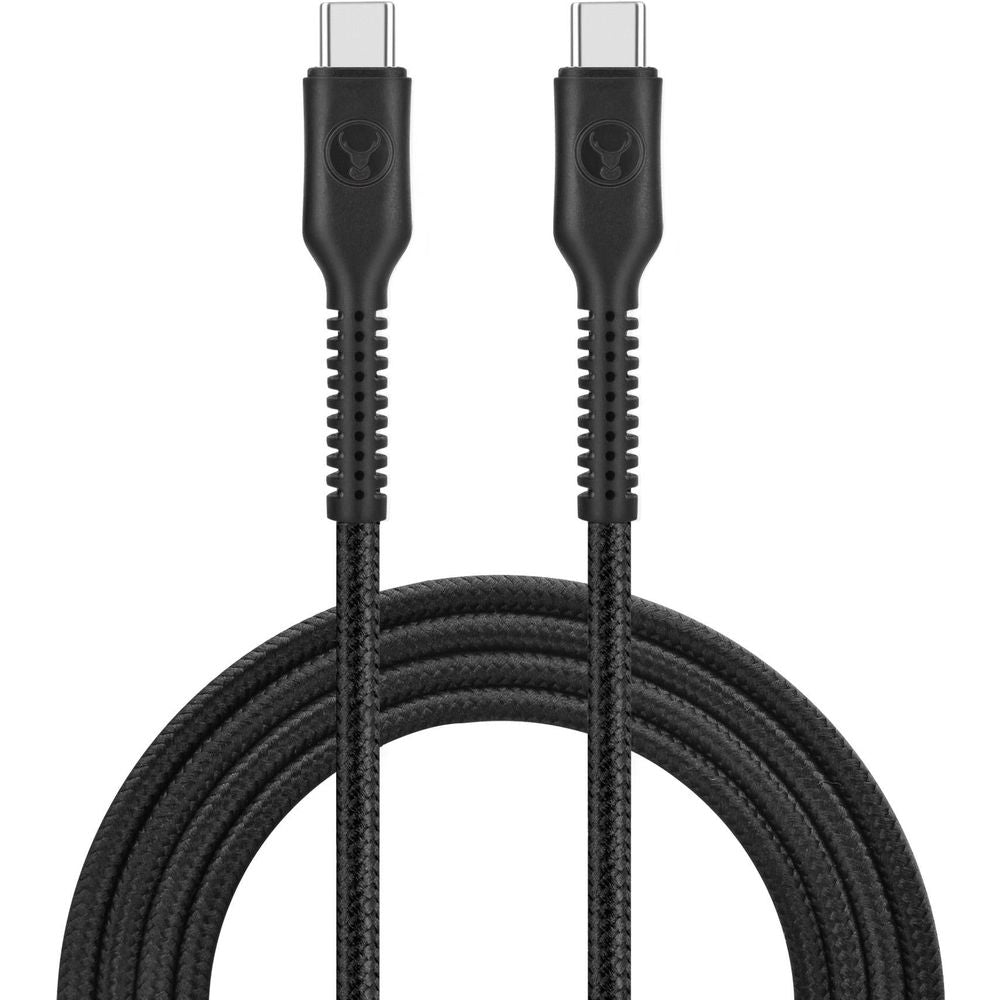 Bonelk Long-Life Easy-Grip 100W USB-C to USB-C Cable [1.2m] (Black)