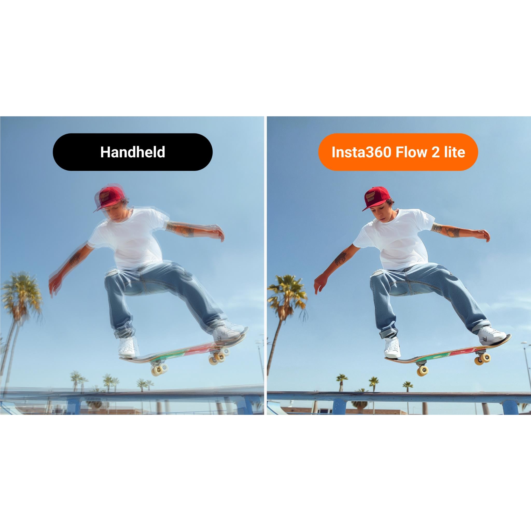 Insta360 Flow 2 Pro Gimbal (White Edition)