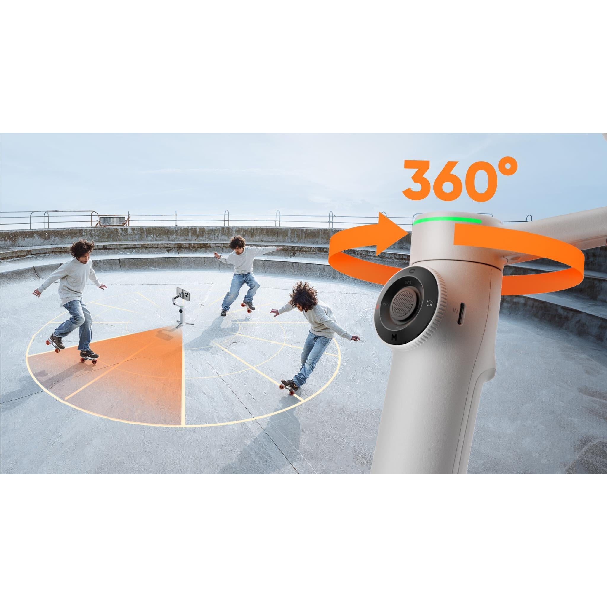 Insta360 Flow 2 Pro Gimbal (White Edition)