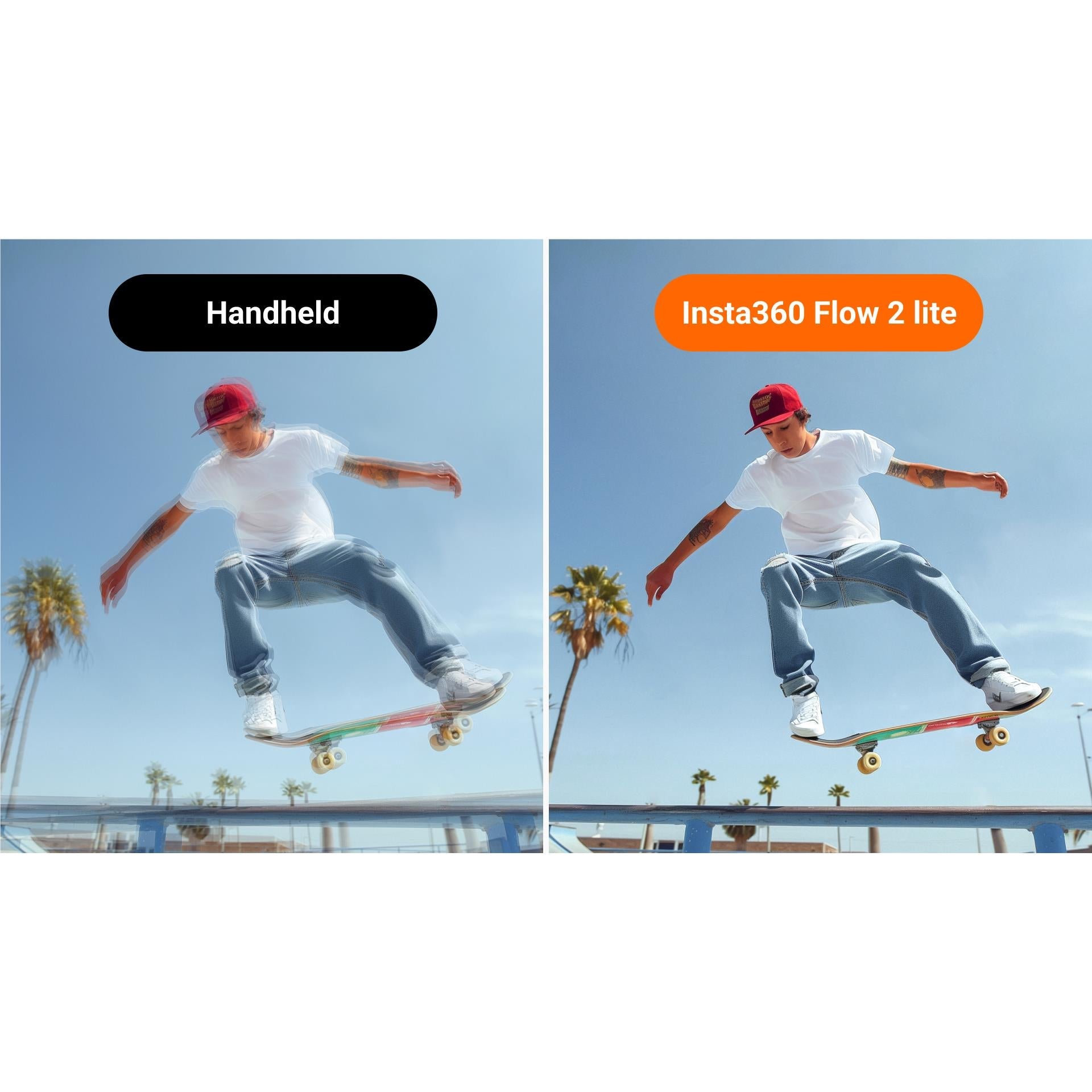 Insta360 Flow 2 Pro Creator Kit (White Edition)