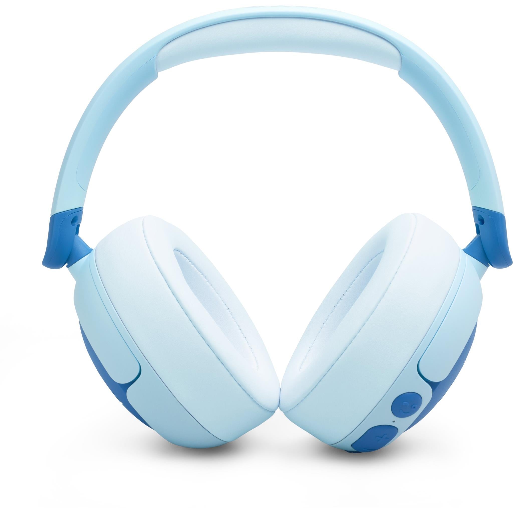 JBL JR470NC Wireless Noise Cancelling Kids Over-Ear Headphones (Blue)