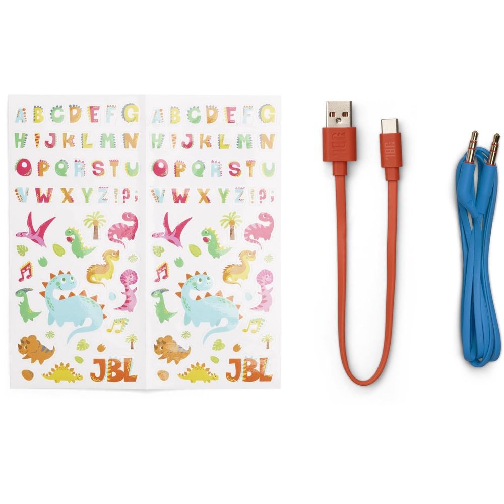 JBL JR470NC Wireless Noise Cancelling Kids Over-Ear Headphones (Blue)