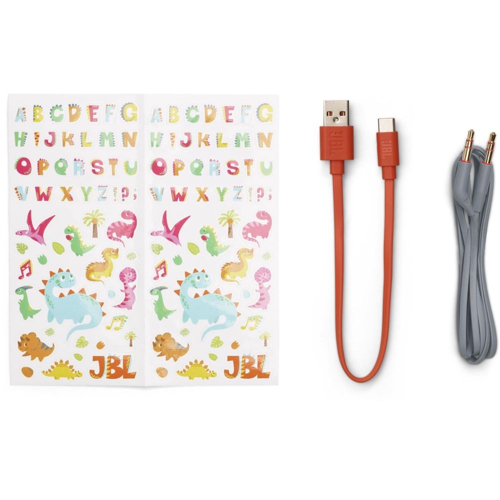 JBL JR470NC Wireless Noise Cancelling Kids Over-Ear Headphones (White)