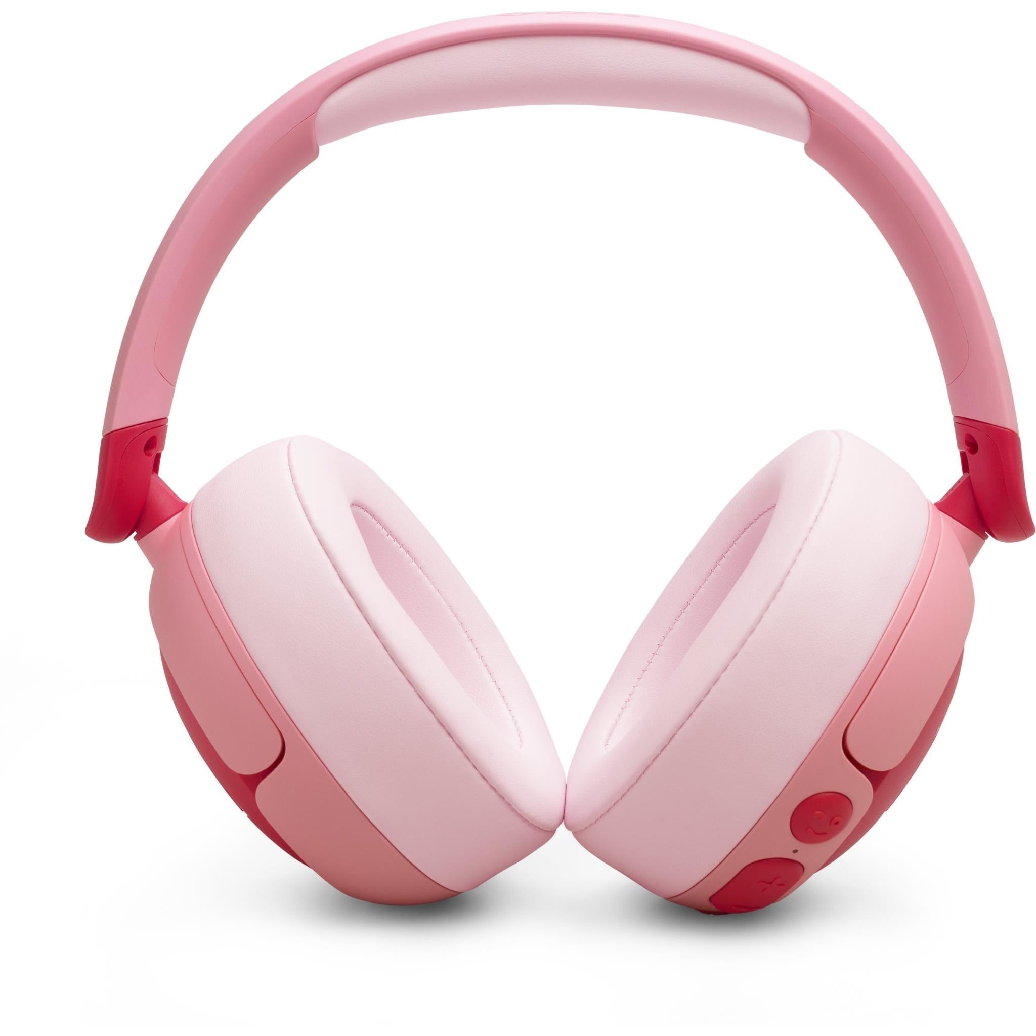 JBL JR470NC Wireless Noise Cancelling Kids Over-Ear Headphones (Pink)